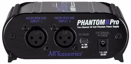 ART PHANTOM II PRO - Zasilanie fantomowe