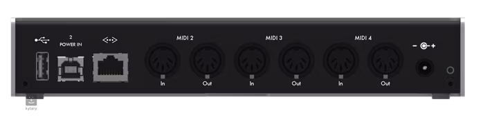 iConnectivity MIO4 - Konwerter MIDI, interfejs