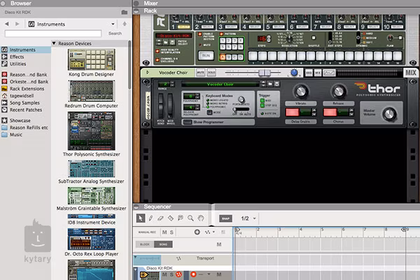 Propellerhead Reason 9 - Oprogramowanie