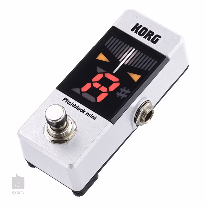 Korg Pitchblack Mini White - Tuner podłogowy
