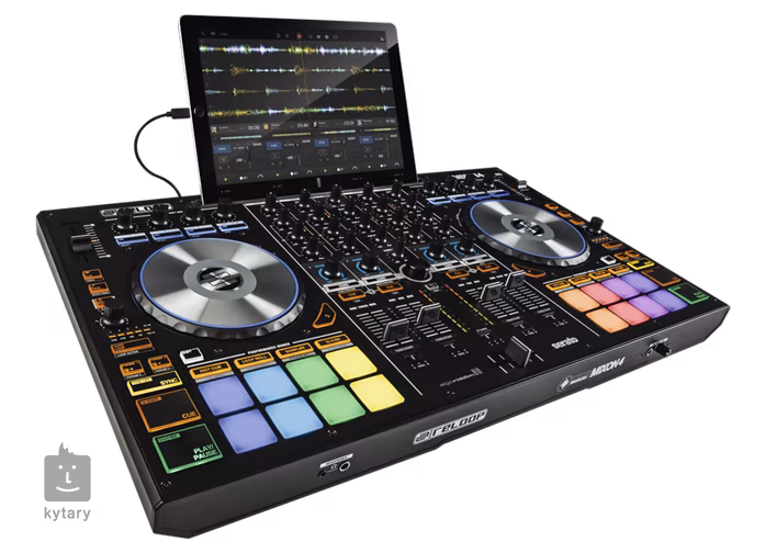 Reloop MIXON 4 - Kontroler DJ-ski z kartą dźwiękową