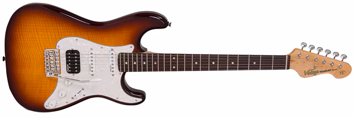 Vintage V6HFTB (używane) - Gitara elektryczna