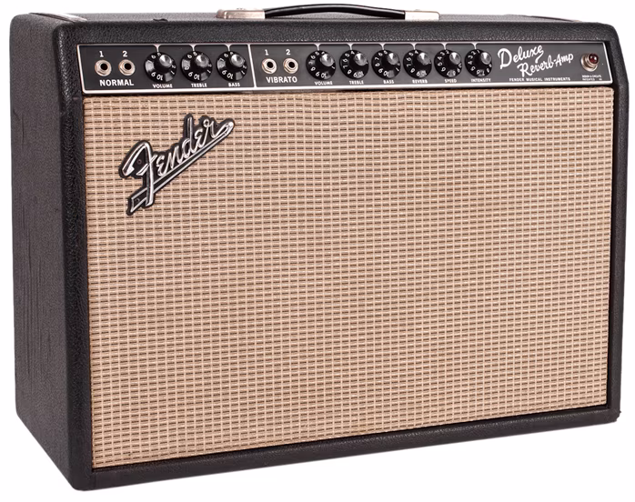 Fender 1967 Deluxe Reverb "Blackface" 22 W (sprzedane) - Combo lampowe gitarowe