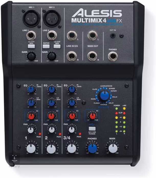 Alesis MULTIMIX 4 USB FX - Analogowa konsoleta mikserska