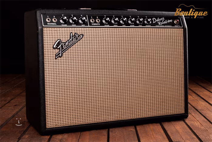 Fender 1967 Deluxe Reverb "Blackface" 22 W (sprzedane) - Combo lampowe gitarowe