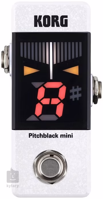 Korg Pitchblack Mini White - Tuner podłogowy