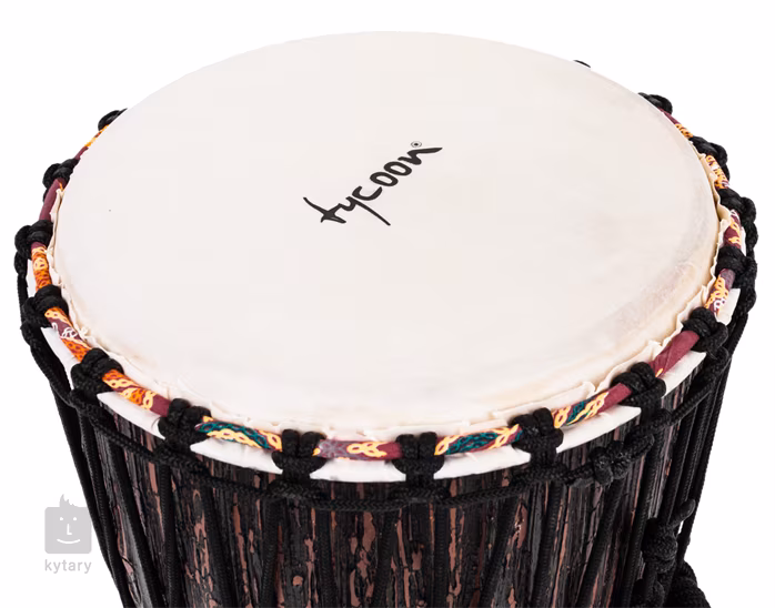 Tycoon 10" Lava Wood Series Djembe - Djembe