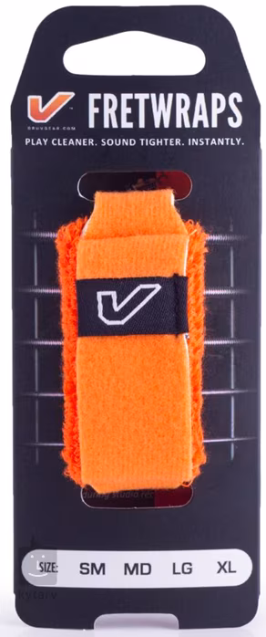 Gruvgear FretWraps Flare Orange Medium - Tłumik strun