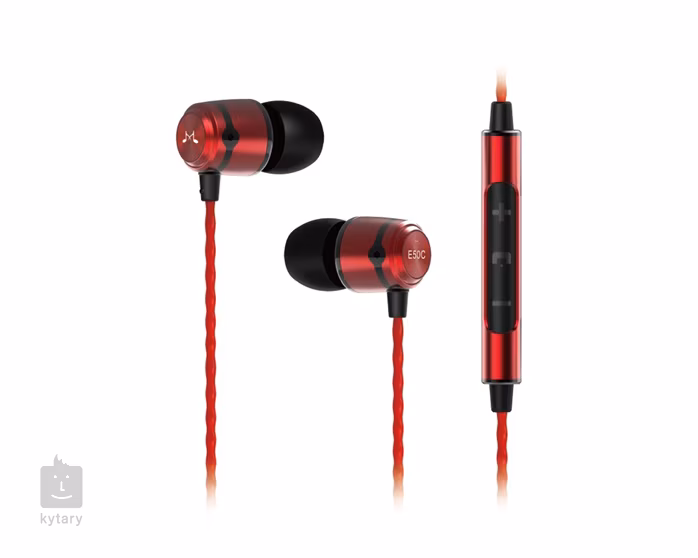SoundMAGIC E50C Black Red - Słuchawki In-Ear