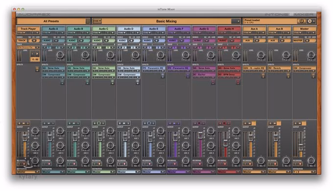 Audiffex inTone 2 - Oprogramowanie