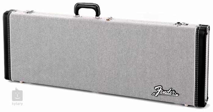 Fender G&G Deluxe Hardshell Case Black Tweed - Stratocaster/Telecaster - Futerał na gitarę elektryczną