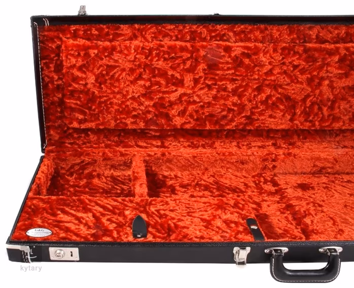 Fender G&G Deluxe Hardshell Case Black - Jaguar/Jazzmaster/Toronado/Jagmaster - Futerał na gitarę elektryczną