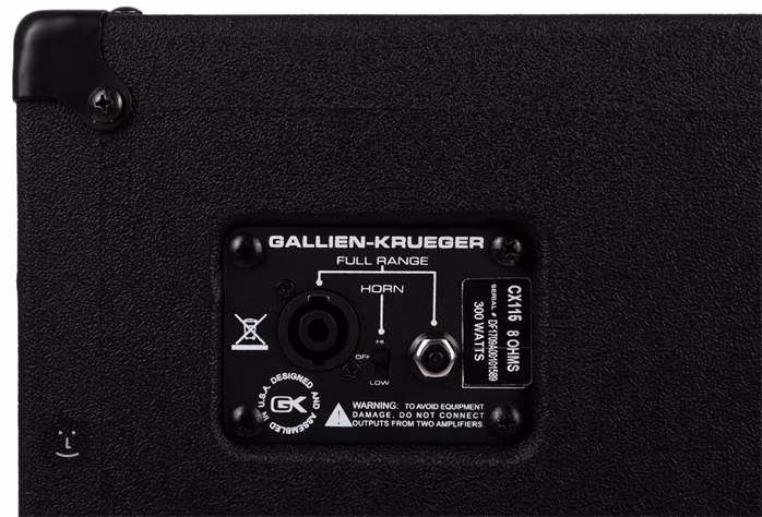 Gallien-Krueger CX 115 - Kolumna do gitar basowych