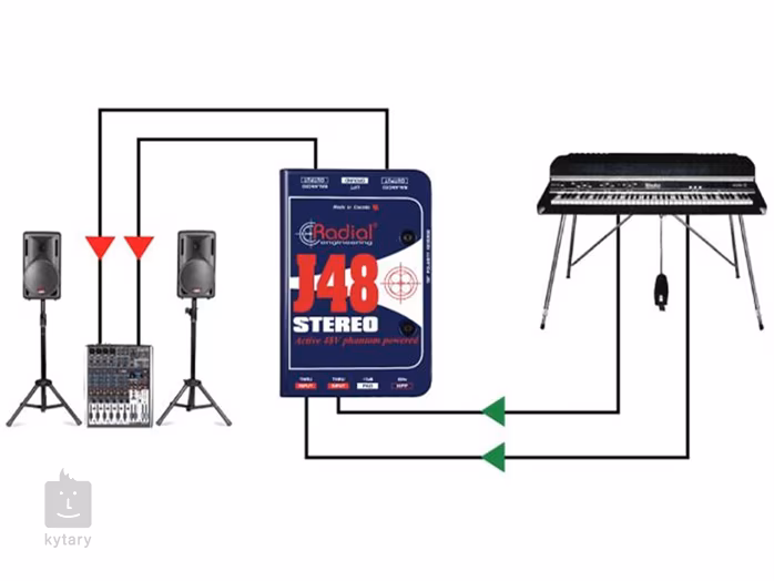 Radial Engineering J48 Stereo - DI Box