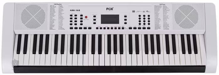 Fox 168 WH - Keyboard z dynamiką uderzenia