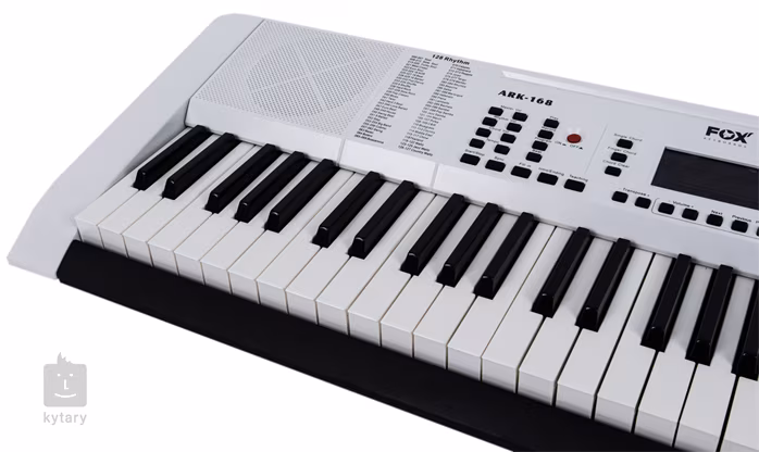 Fox 168 WH - Keyboard z dynamiką uderzenia