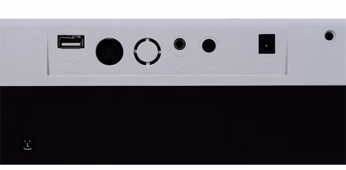 Fox 168 WH - Keyboard z dynamiką uderzenia