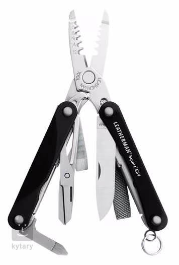 Leatherman SQUIRT ES4 BLACK - Narzędzia uniwersalne