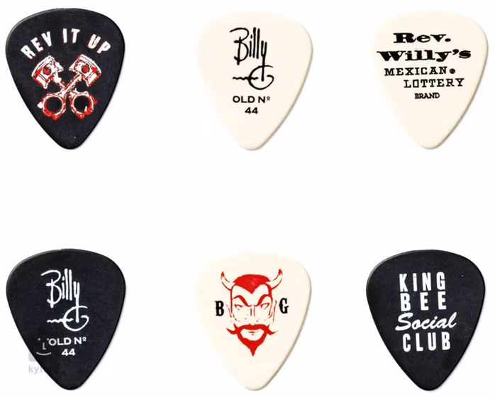 Dunlop Rev Willy Pick Tin Heavy - Kostki sygnowane