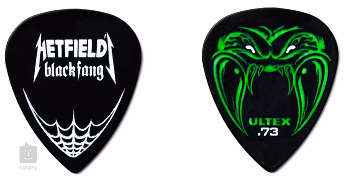 Dunlop Hetfield Black Fang 0.73 Pick Tin - Kostki sygnowane