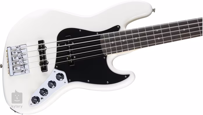 Fender Deluxe Active Jazz Bass V PF OW - Elektryczna gitara basowa