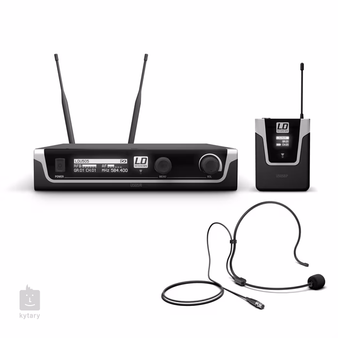 LD Systems U505 BPH - Bezprzewodowy zestaw nagłowny
