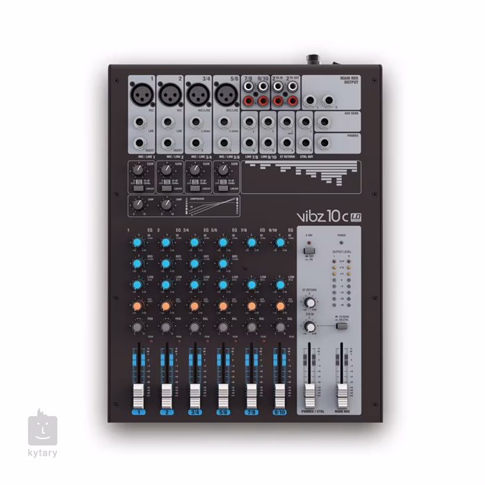 LD Systems VIBZ 10 C - Analogowa konsoleta mikserska