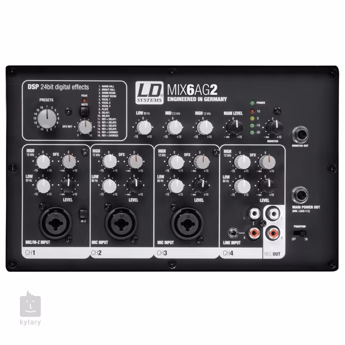 LD Systems STINGER MIX 6 A G2 - Aktywna kolumna