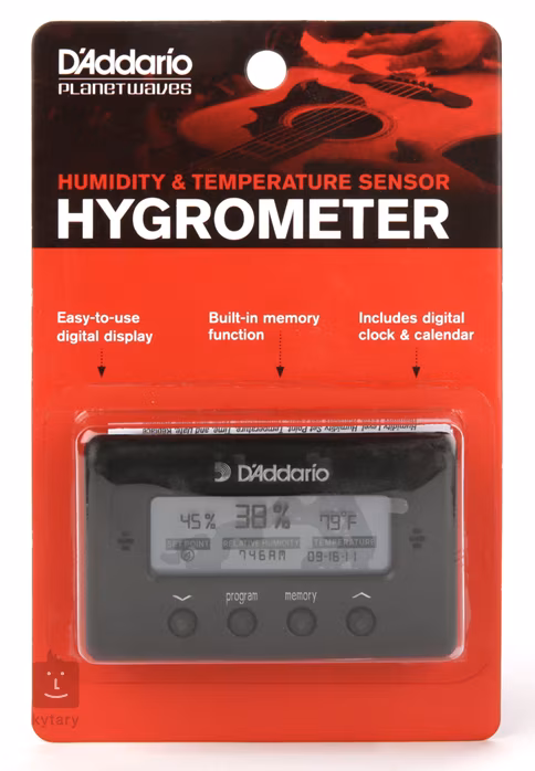 D'Addario PW-HTS - Termometr, higrometr