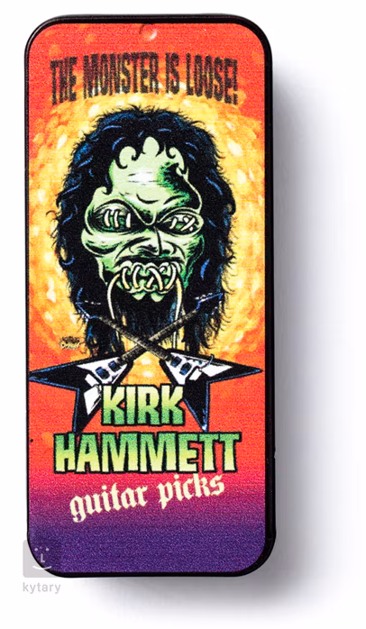 Dunlop Kirk Hammett Pick Tin - Kostki sygnowane