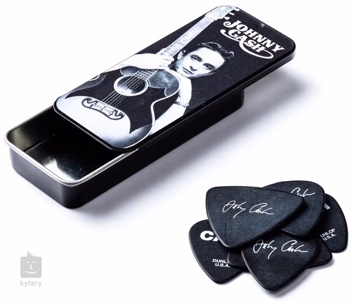 Dunlop Johnny Cash Pick Tin Memphis - Kostki sygnowane