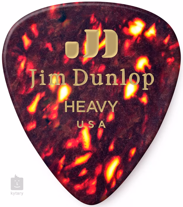 Dunlop Celluloid Shell Heavy R - 72 - Kostka