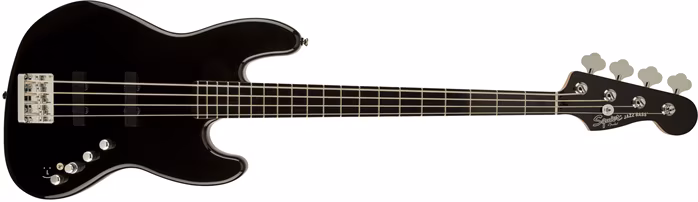 Fender Squier Deluxe Jazz Bass Active EB BK - Elektryczna gitara basowa