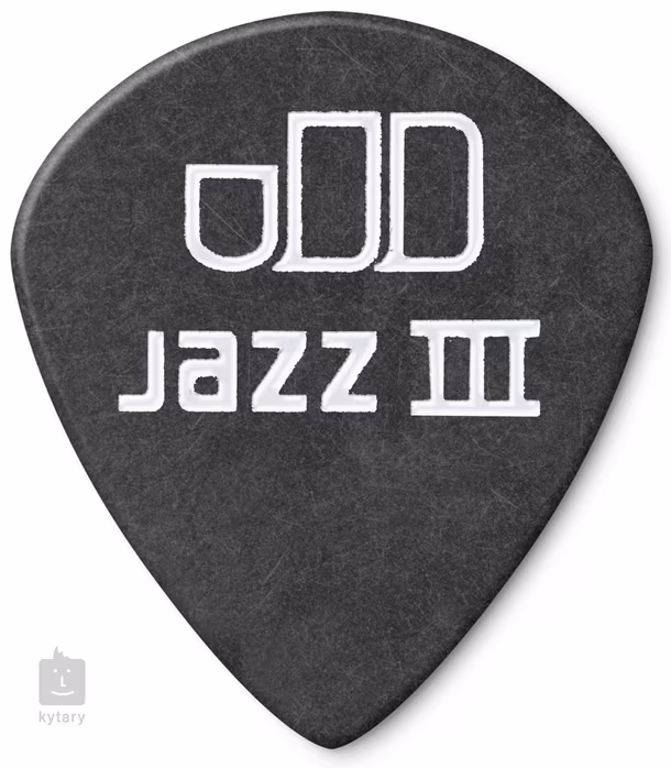 Dunlop Tortex Pitch Black Jazz III 1.0 - Kostki