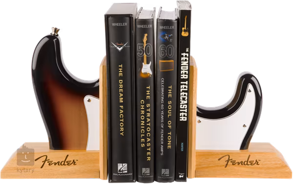 Fender Strat Body Bookends Sunburst - Stojak na książki