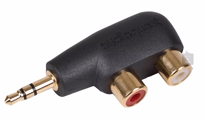 Audioquest HARD-MINI-3,5/RCA ADAPTER - Połączenia, przejściówki