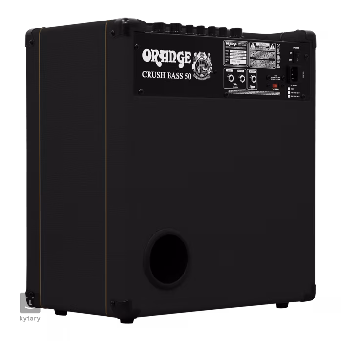 Orange Crush Bass 50 BK - Combo tranzystorowe do gitar basowych