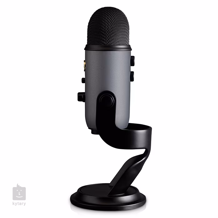 Blue Microphones Yeti Grey - Mikrofon pojemnościowy USB