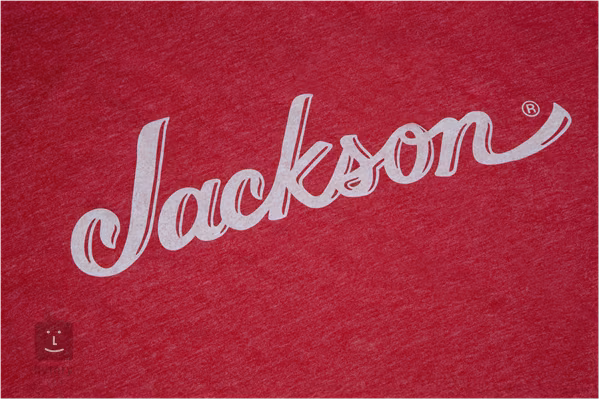 Jackson Logo T-Shirt Heather Red M - Koszulka