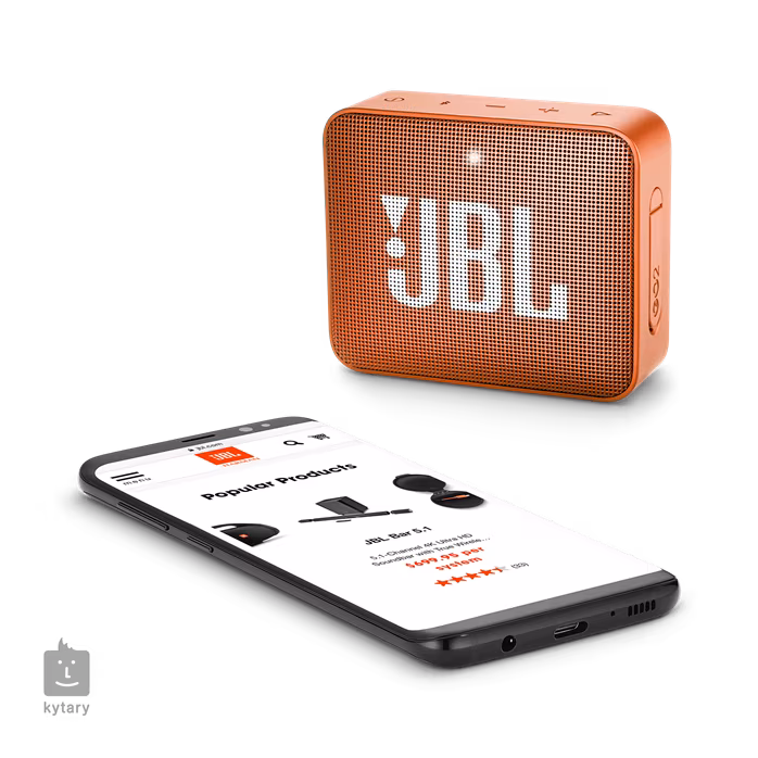 JBL GO2 Orange - Przenośny głośnik bezprzewodowy