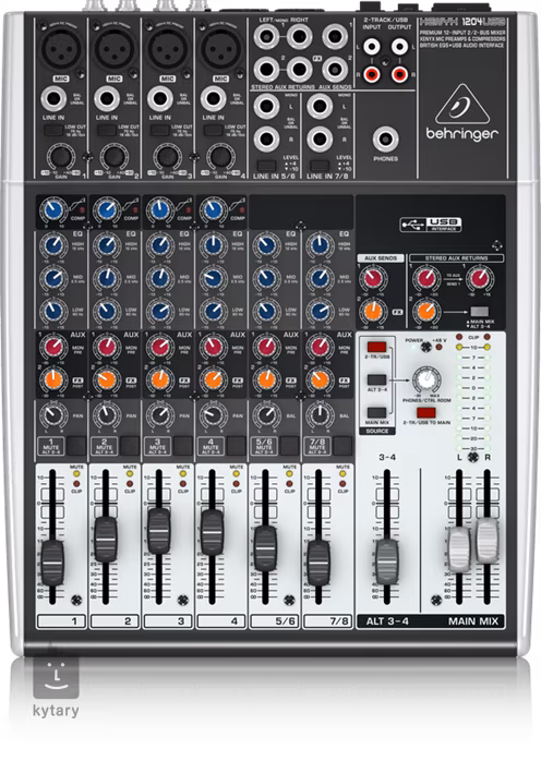 Behringer 1204USB - Analogowa konsoleta mikserska