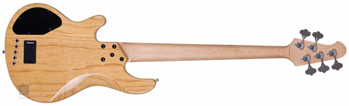 Lakland Skyline 55-02 Quilt Deluxe Spalted M (uszkodzone) - Elektryczna gitara basowa