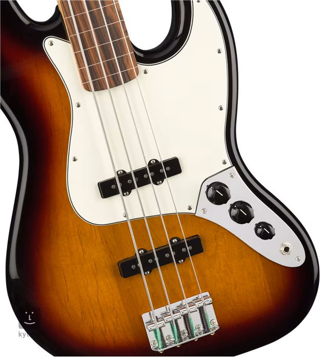 Fender PLAYER JAZZ BASS FL PF 3TS (rozpakowane) - Elektryczna gitara basowa bezprogowa
