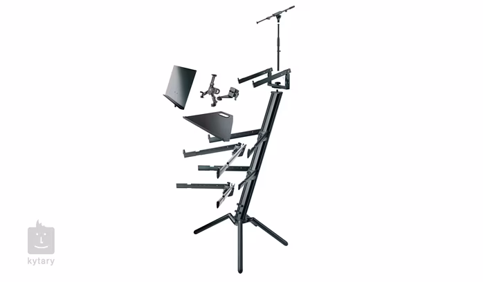 K&M 18860  Spider Pro BK - Statyw klawiszowy