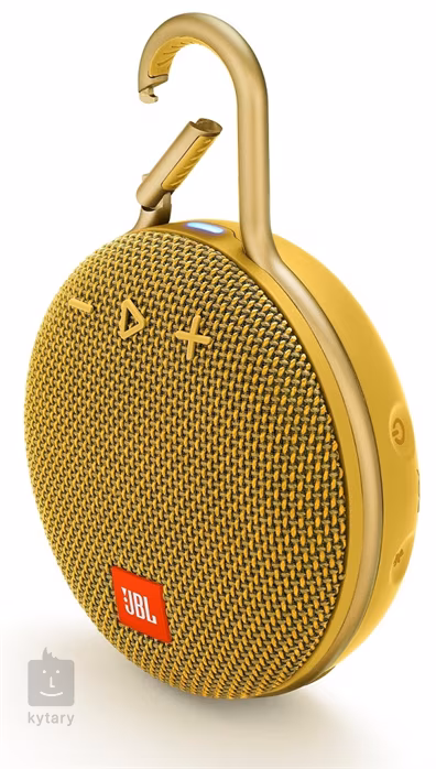 JBL Clip 3 Yellow - Przenośny głośnik bezprzewodowy