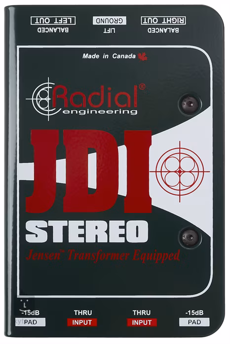 Radial Engineering JDI Stereo - DI Box