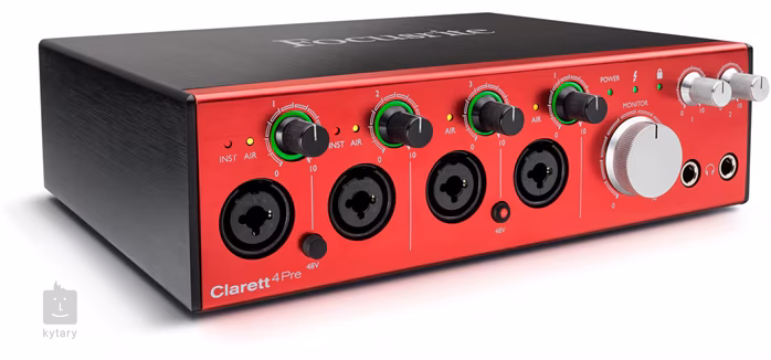 Focusrite Clarett 4 Pre - Karta dźwiękowa Thunderbolt