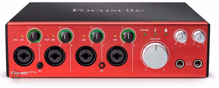 Focusrite Clarett 4 Pre - Karta dźwiękowa Thunderbolt