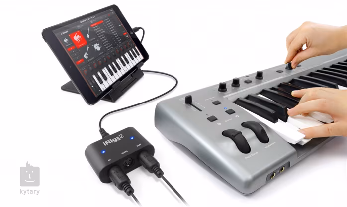 IK Multimedia iRig MIDI 2 - Konwerter MIDI, interfejs