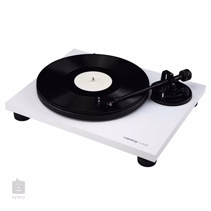 Reloop HiFi TURN 2 WH - Gramofon Hi-Fi ski z napędem paskowym